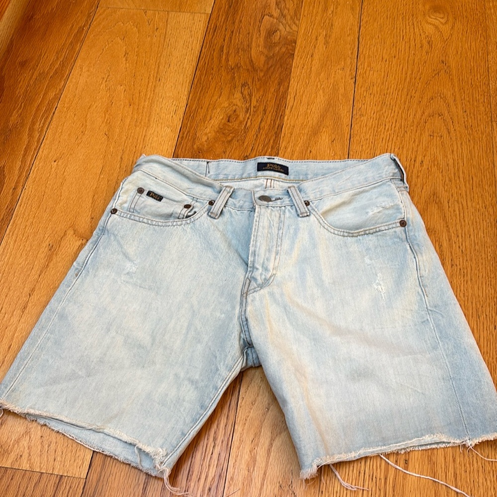 POLO RALPH LAUREN Jean shorts light wash The Sullivan Slim 29